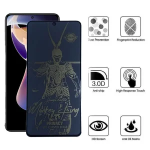 محافظ صفحه نمایش اپیکوی مدل wukong privacy مناسب برای گوشی موبایل شیائومی Redmi Note 11 Pro Plus / Note 11 Pro 4G/5G/China / Note 10 Pro Max / Note 10 Pro 4G/India