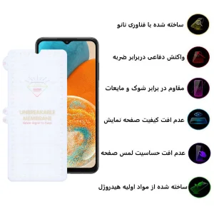محافظ صفحه نمایش اپیکوی مدل Hydrogel مناسب برای گوشی موبایل سامسونگ Galaxy A23/A13