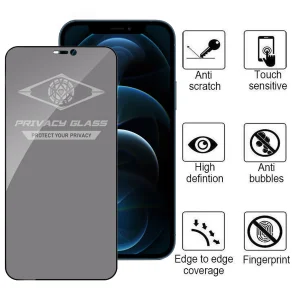محافظ صفحه نمایش حریم شخصی اپیکوی مدل PvSight مناسب برای گوشی موبایل اپل iPhone 12 Pro Max