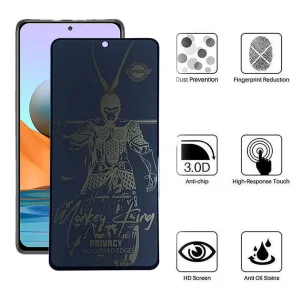 محافظ صفحه نمایش اپیکوی مدل wukong privacy مناسب برای گوشی موبایل شیائومی Redmi Note 10 Pro Max/ Note 10 Pro