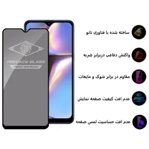 محافظ صفحه نمایش حریم شخصی اپیکوی مدل PvSight مناسب برای گوشی موبایل سامسونگ Galaxy A10s / A10 / M10