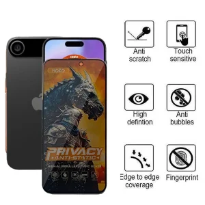 محافظ صفحه نمایش حریم شخصی اپیکوی مدل Knight Privacy مناسب برای گوشی موبایل اپل iPhone 17 Air