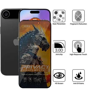 محافظ صفحه نمایش حریم شخصی اپیکوی مدل Knight Privacy مناسب برای گوشی موبایل اپل iPhone 17 Air