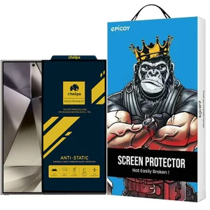 محافظ صفحه نمایش اپیکوی مدل Chelipa Anti-Static مناسب برای گوشی موبایل سامسونگ Galaxy S24 Ultra