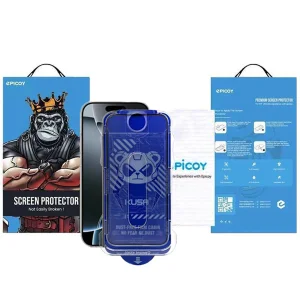 محافظ صفحه نمایش حریم شخصی اپیکوی مدل Kusa Easy install Kit مناسب برای گوشی موبایل اپل iPhone 16/15/14 Pro  به همراه کیت نصب آسان
