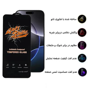 محافظ صفحه نمایش اپیکوی مدل Antistatic Dustproof مناسب برای گوشی موبایل اپل iPhone 16 Pro Max