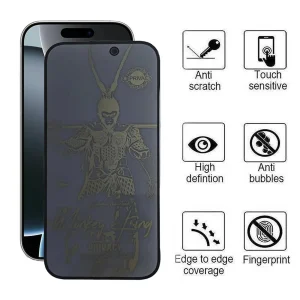 محافظ صفحه نمایش حریم شخصی اپیکوی مدل wukong privacy مناسب برای گوشی موبایل اپل iphone 16 Pro
