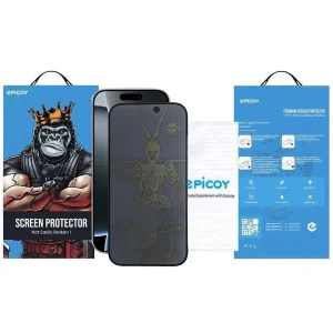 محافظ صفحه نمایش حریم شخصی اپیکوی مدل wukong privacy مناسب برای گوشی موبایل اپل iphone 16 Pro