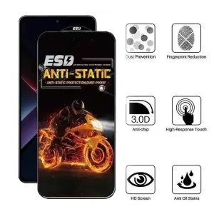 محافظ صفحه نمایش اپیکوی مدل Fiery ESD مناسب برای گوشی موبایل شیائومی Poco X7 Pro / X6 Pro / Redmi Note 14 / Turbo 4