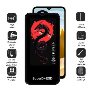محافظ صفحه نمایش اپیکوی مدل Dragon ESD مناسب برای گوشی موبایل شیائومی Poco M5 4G India /M5 4G/Poco M4 5G India /M4 5G/Redmi 11 Prime 4G/5G/Note 11R 5G/10 5G