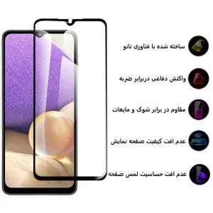 محافظ صفحه نمایش اپیکوی مدل New 5D مناسب برای گوشی موبایل سامسونگ Galaxy A12 / A32 5G / M12 / M32 5G