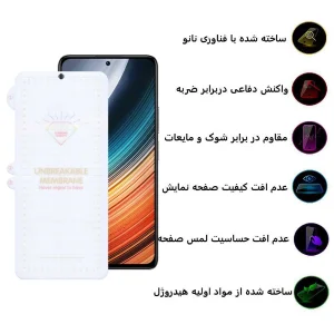 محافظ صفحه نمایش اپیکوی مدل Hydrogel مناسب برای گوشی موبایل شیائومی Redmi K40 Pro Plus / K40 Pro / K40s / K40 / K40 Gaming