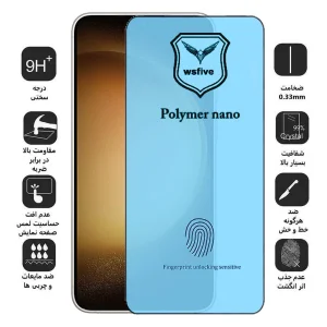 محافظ صفحه نمایش اپیکوی مدل Polymer Nano مناسب برای گوشی موبایل سامسونگ Galaxy S23 Plus/ S22 Plus