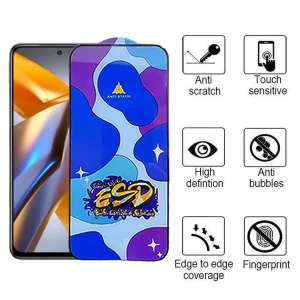 محافظ صفحه نمایش اپیکوی مدل Star ESD مناسب برای گوشی موبایل شیائومی Poco M5s 4G/Poco M4 Pro 4G/Redmi Note 11 4G/Global/Redmi Note 10 4G