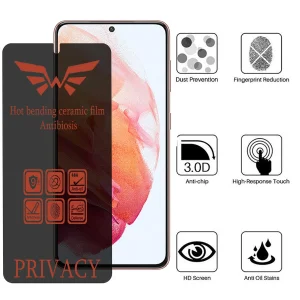 محافظ صفحه نمایش حریم شخصی اپیکوی مدل Nano مناسب برای گوشی موبایل سامسونگ Galaxy S21 / S20