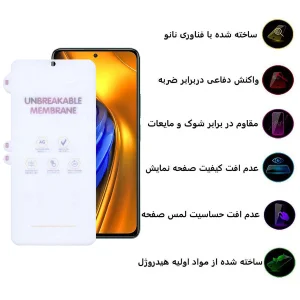 محافظ صفحه نمایش مات اپیکوی مدل Hydrogte مناسب برای گوشی موبایل شیائومی Poco F4 /Poco F4 Gt / Poco F3 / Poco X4 Pro