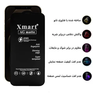 محافظ صفحه نمایش مات اپیکوی مدل Xmart Ag Matte مناسب برای گوشی موبایل اپل iphone 12 Pro Max