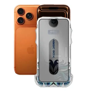 محافظ صفحه نمایش حریم شخصی اپیکوی مدل Lion Privacy Easy Install مناسب برای گوشی موبایل اپل iPhone 17 Pro Max به همراه کیت نصب
