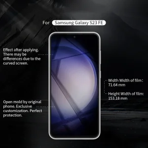 محافظ صفحه نمایش اِپیکوی مدل Clear Pro مناسب برای گوشی موبایل سامسونگ Galaxy S23 FE