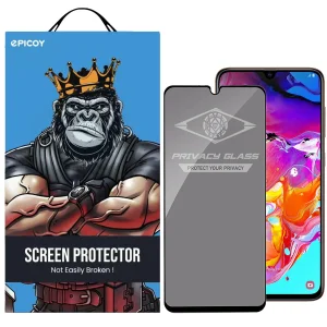 محافظ صفحه نمایش حریم شخصی اپیکوی مدل PvSight مناسب برای گوشی موبایل سامسونگ Galaxy A70/A42/M42