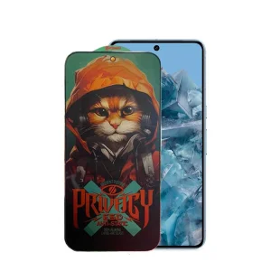 محافظ صفحه نمایش حریم شخصی اپیکوی مدل Privacy Hoodie Cat مناسب برای گوشی موبایل گوگل Pixel 9 Pro XL