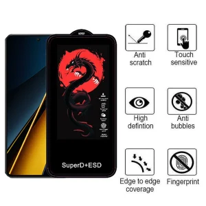 محافظ صفحه نمایش اپیکوی مدل Dragon ESD مناسب برای گوشی موبایل شیائومی  Poco X6 Pro/ Poco X6/ Poco M6 Pro 4G