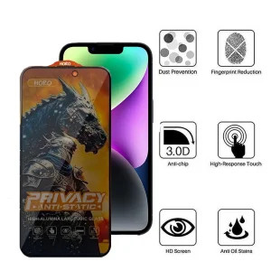 محافظ صفحه نمایش حریم شخصی اپیکوی مدل Knight Privacy مناسب برای گوشی موبایل اپل iPhone 13/ 13 Pro/ 14