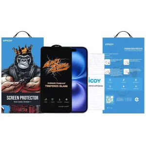 محافظ صفحه نمایش اپیکوی مدل Antistatic Dustproof مناسب برای گوشی موبایل اپل iPhone 16 / 15 / 14 Pro