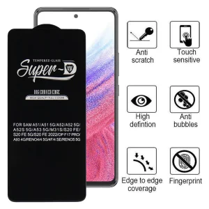 محافظ صفحه نمایش اپیکوی مدل Super 5D مناسب برای گوشی موبایل  سامسونگ Galaxy A53 / A52s / A52 / A51 / S20 Fe / S20 Fe 2022 / M31s