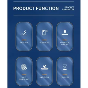 محافظ صفحه نمایش اپیکوی مدل AntiStatic DustProof مناسب برای گوشی موبایل سامسونگ Galaxy A55 / A35