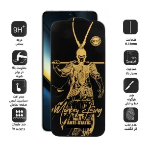محافظ صفحه نمایش اپیکوی مدل Wukong ESD مناسب برای گوشی موبایل شیائومی  Poco F6/F6 Pro/Redmi Turbo 3