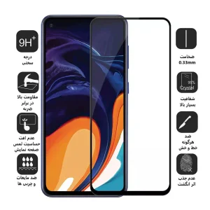 محافظ صفحه نمایش اپیکوی مدل New 5D مناسب برای گوشی موبایل سامسونگ Galaxy A60 / M40