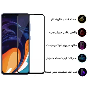 محافظ صفحه نمایش اپیکوی مدل New 5D مناسب برای گوشی موبایل سامسونگ Galaxy A60 / M40
