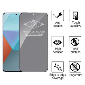 محافظ صفحه نمایش حریم شخصی اپیکوی مدل Privacy مناسب برای گوشی موبایل شیائومی  Redmi Note 13 Pro 4G/5G /Note 13 4G/5G /Note 13R Pro