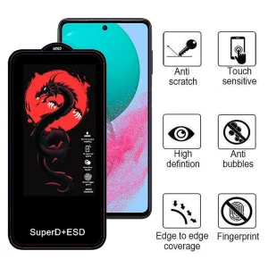 محافظ صفحه نمایش اپیکوی مدل Dragon ESD مناسب برای گوشی موبایل سامسونگ Galaxy A73 5G/ A72 4G/5G / M54 / M53 5G/ M52 / M51/ A71/ A81/ A91 / M62/ F62/ S10 Lite/ Note 10 Lite