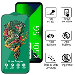 محافظ صفحه نمایش اپیکوی مدل Green Dragon ExplosionProof مناسب برای گوشی موبایل شیائومی Redmi K50i/ Redmi Note 11 5G (China)/ Redmi Note 10 Pro 5G(China)