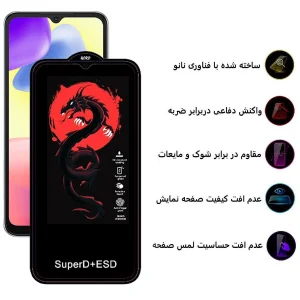 محافظ صفحه نمایش اپیکوی مدل Dragon ESD مناسب برای گوشی موبایل شیائومی Redmi 10A / 9T / 9 Prime / 9 / 9A / 9C / Poco C31