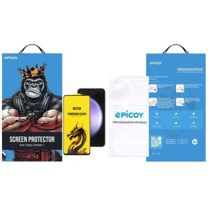 محافظ صفحه نمایش اپیکوی مدل Golden Dragon مناسب برای گوشی موبایل سامسونگ Galaxy S23 FE/ A54