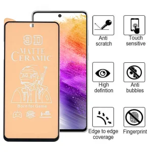 محافظ صفحه نمایش سرامیکی مات اپیکوی مدل BodyGuard مناسب برای گوشی موبایل سامسونگ Galaxy A73 5G/A72 4G/5G /M53 5G/M52 / M51 / A71 /A81/A91 /M62/F62/S10 Lite/Note 10 Lite