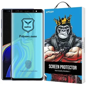 محافظ صفحه نمایش اپیکوی مدل Polymer Nano مناسب برای گوشی موبایل سامسونگ Galaxy Note 9/ Note 8