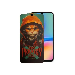 محافظ صفحه نمایش حریم شخصی اپیکوی مدل Privacy Hoodie Cat مناسب برای گوشی موبایل سامسونگ Galaxy A06s