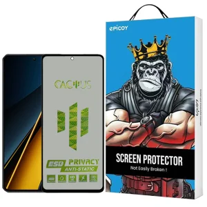 محافظ صفحه نمایش حریم شخصی اپیکوی مدل Cactus-ESD-Privacy مناسب برای گوشی موبایل شیائومی  Poco X6 Pro/X6/M6 Pro 4G