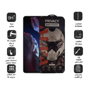 محافظ صفحه نمایش حریم شخصی اپیکوی مدل Alpha مناسب برای گوشی موبایل شیائومی Poco F5 Pro / F5 / F4 GT / F4 / F3 GT / F3 / F2 Pro