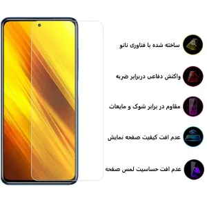 محافظ صفحه نمایش اپیکوی مدل Clear Pro مناسب برای گوشی موبایل شیائومی  Poco X3 / Poco X3 Nfc / Poco X3 Pro / Poco X2 / Poco M2 Pro / Poco F2 Pro