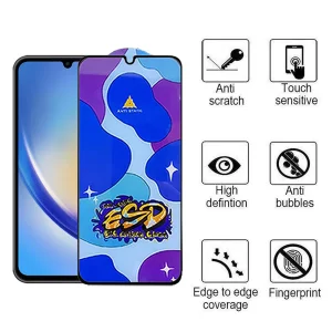 محافظ صفحه نمایش اپیکوی مدل Star ESD مناسب برای گوشی موبایل سامسونگ Galaxy A34 5G
