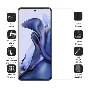 محافظ صفحه نمایش اپیکوی مدل Clear Pro مناسب برای گوشی موبایل شیائومی  Mi 11T / Mi 11T Pro