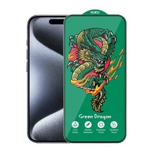 محافظ صفحه نمایش اپیکوی مدل Green Dragon ExplosionProof مناسب برای گوشی موبایل اپل iPhone 16 Pro