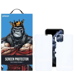 محافظ صفحه نمایش اپیکوی مدل Hydrogel-cover مناسب برای گوشی موبایل اپل iPhone 11 Pro Max به همراه محافظ پشت گوشی