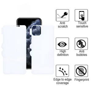 محافظ صفحه نمایش اپیکوی مدل Hydrogel-cover مناسب برای گوشی موبایل اپل iPhone 11 Pro Max به همراه محافظ پشت گوشی