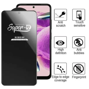 محافظ صفحه نمایش اپیکوی مدل Super 5D مناسب برای گوشی موبایل شیائومی Redmi Note 12S/Redmi Note 11S 4G/Poco M4 Pro 4G